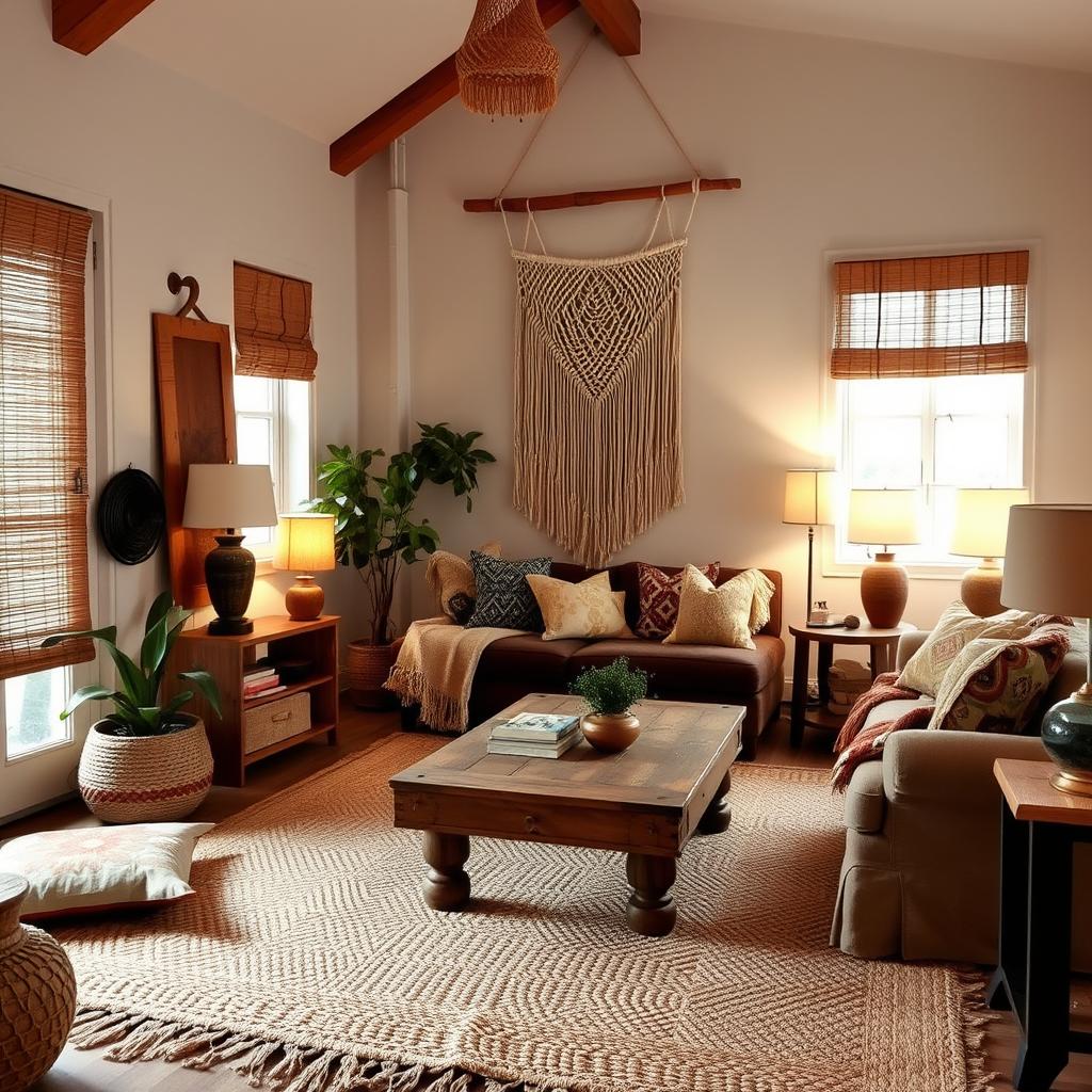 Boho Living Room