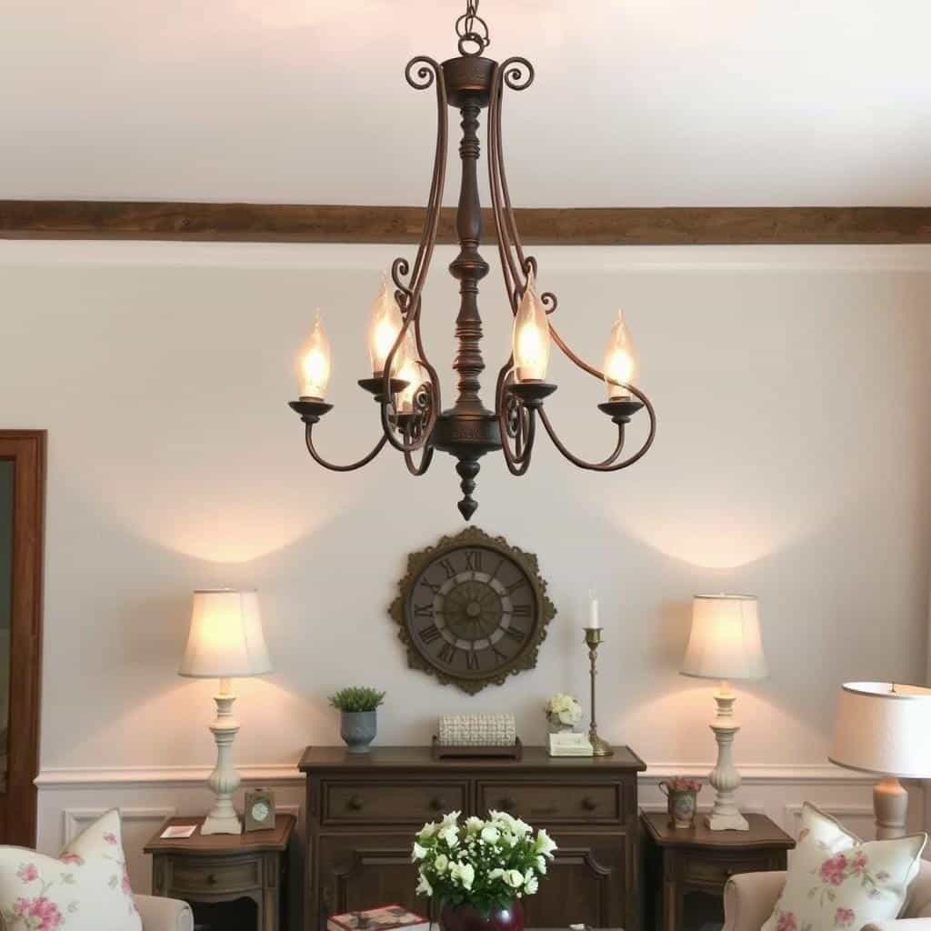 French country lighting