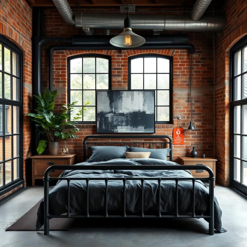 Industrial Bedroom