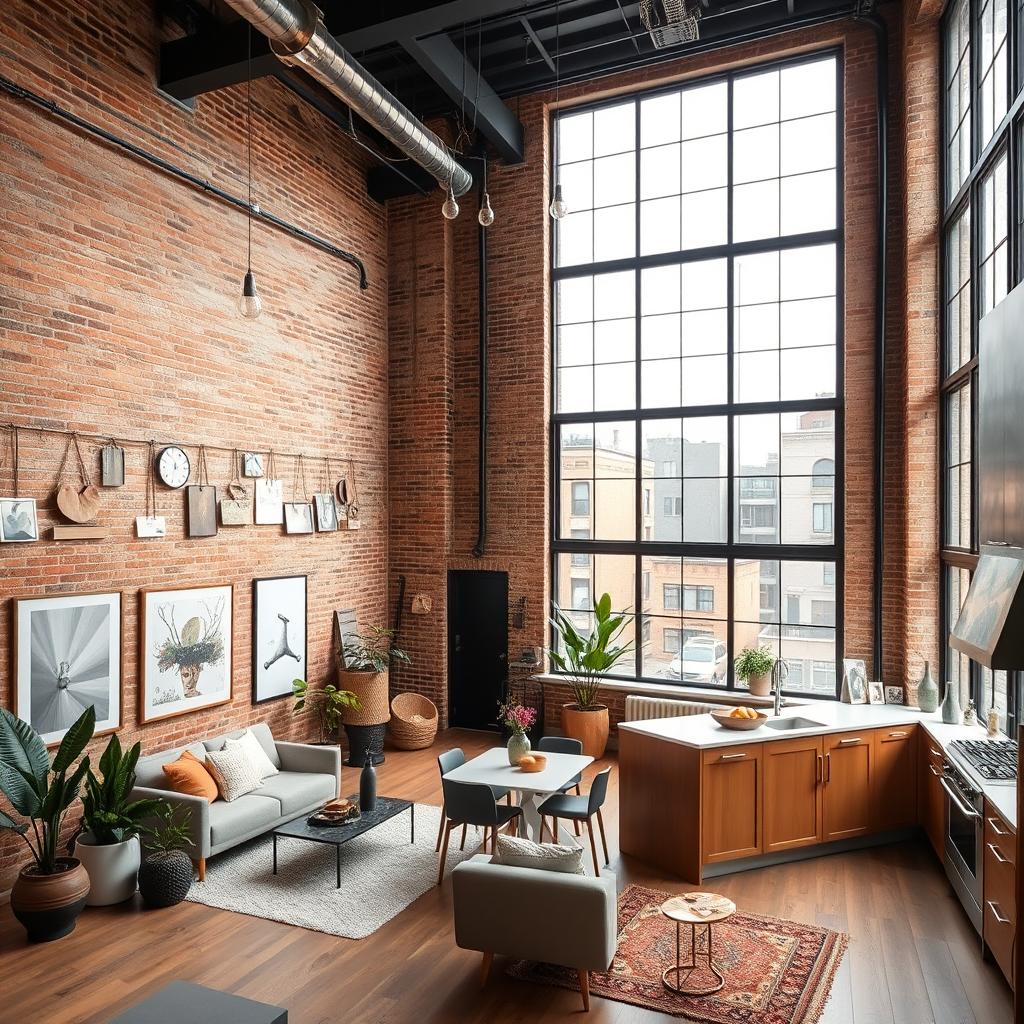 Loft interior design