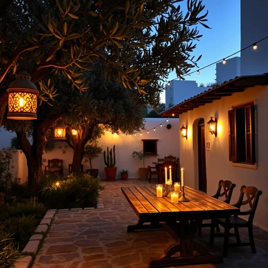 Mediterranean-inspired lighting