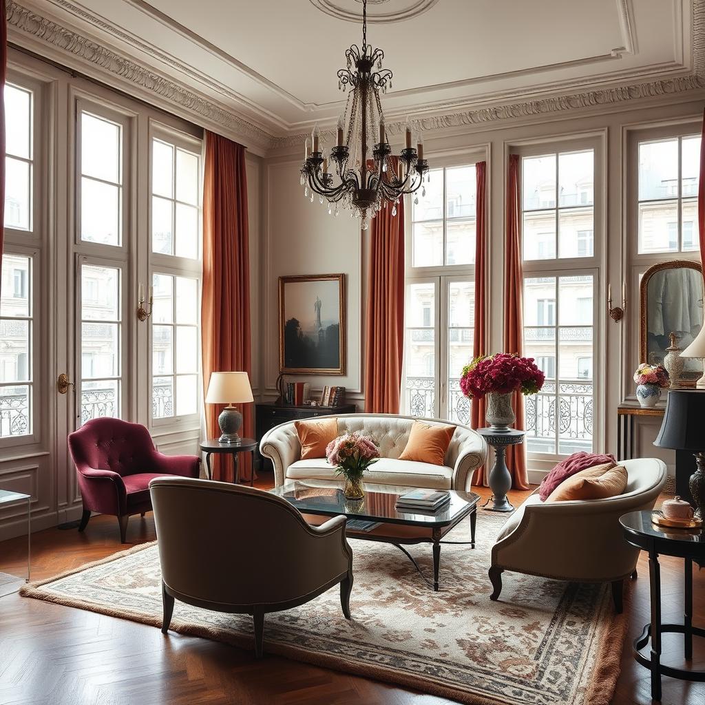 Parisian Living Room Ideas