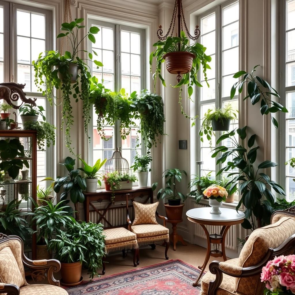 Parisian indoor gardens