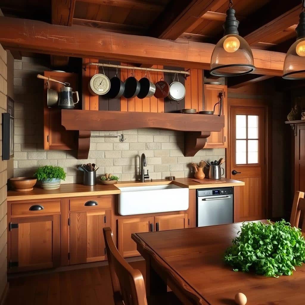 Rustic Kitchen