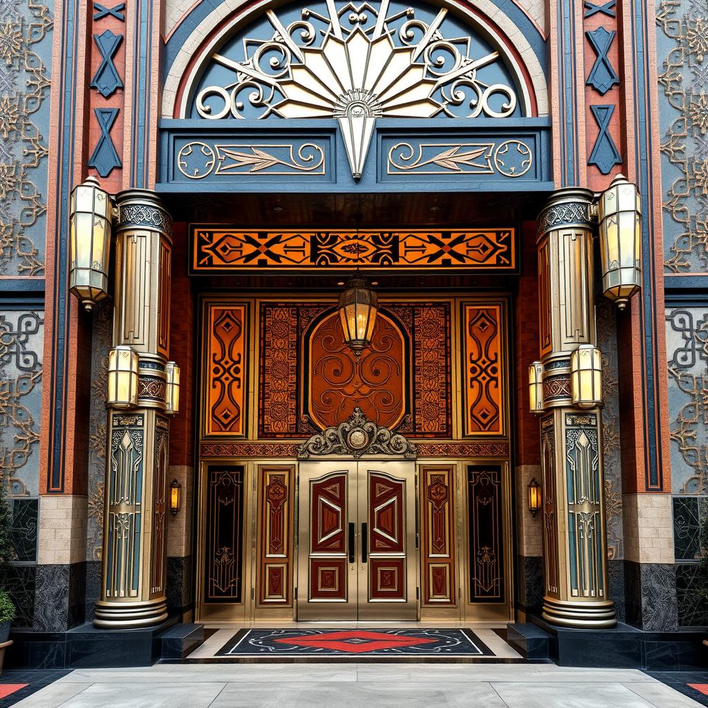 architectural elements in art deco