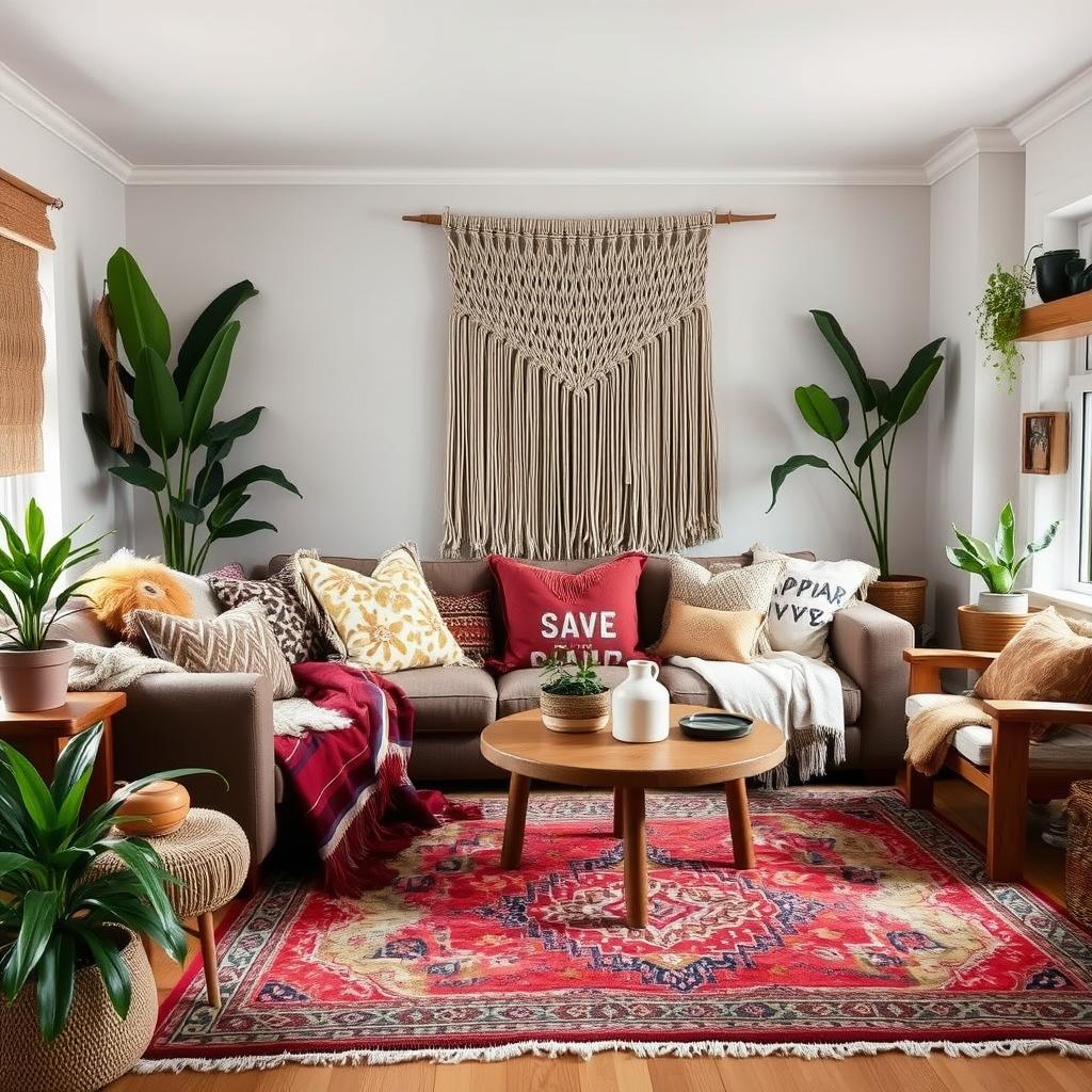 boho living room7