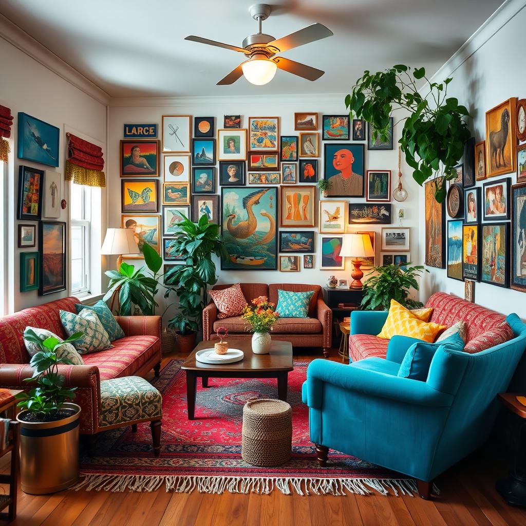 eclectic interior design