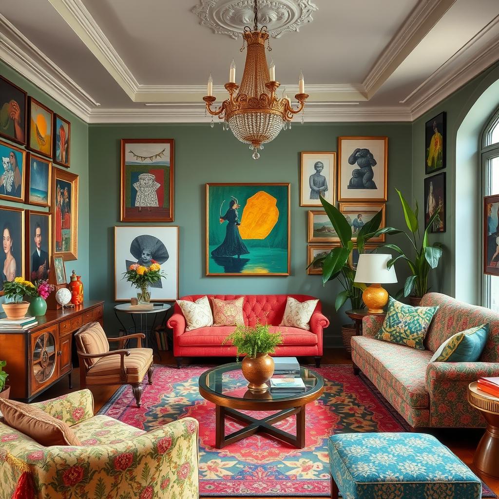 eclectic interior design