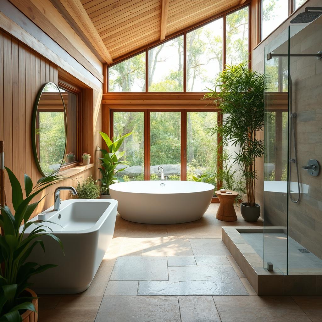 eco-friendly bathroom design