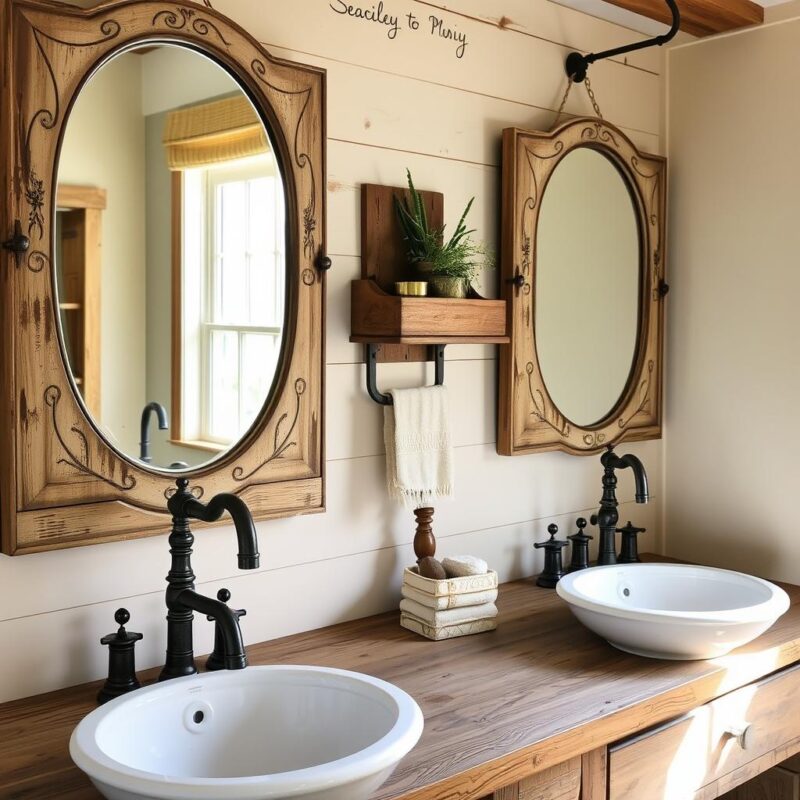 farmhouse bathroom fixtures