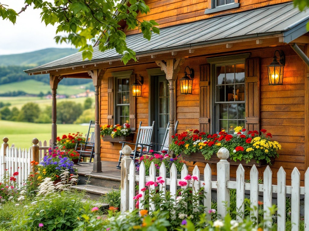 farmhouse exterior