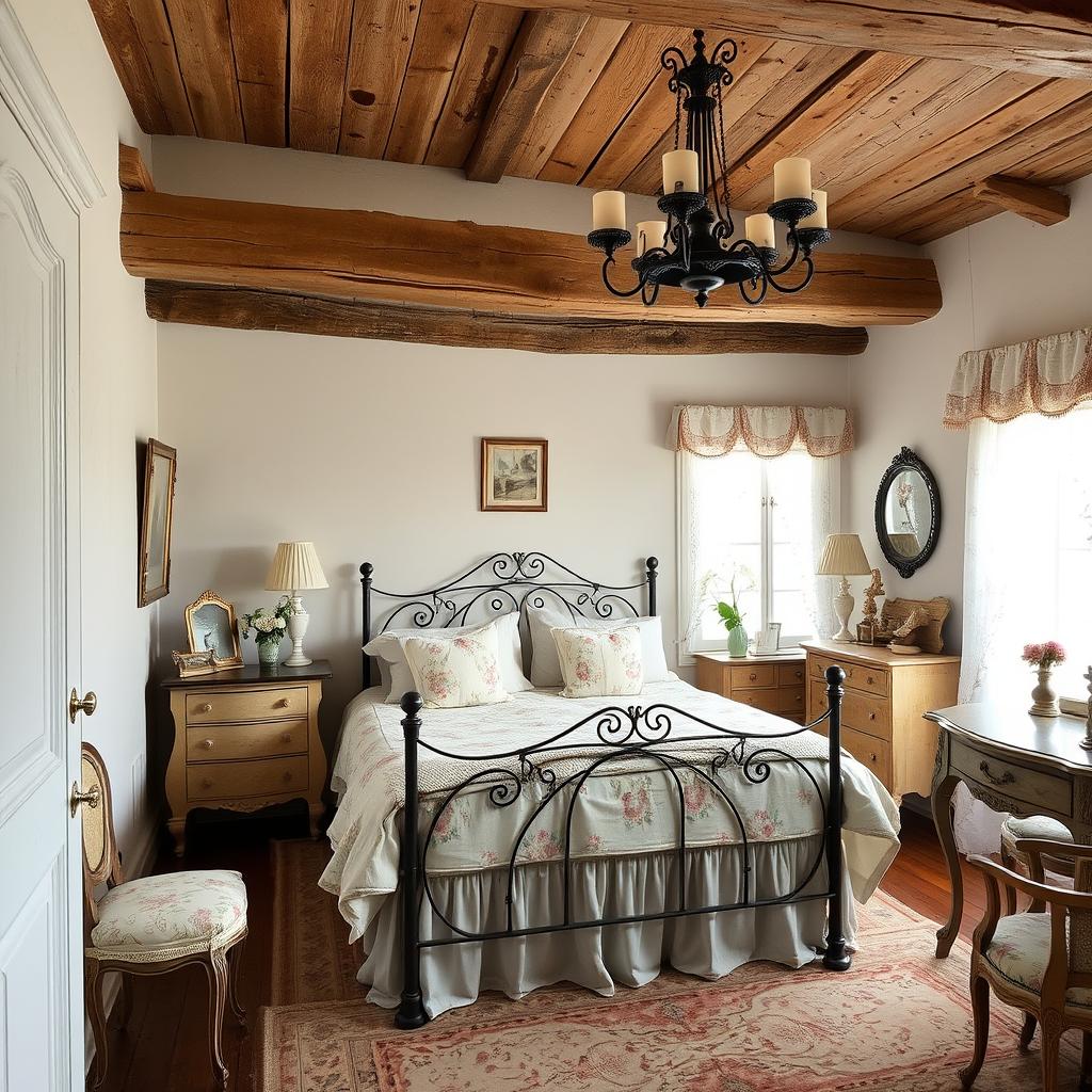 french country bedroom design