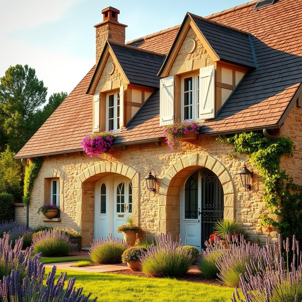 french country exterior design