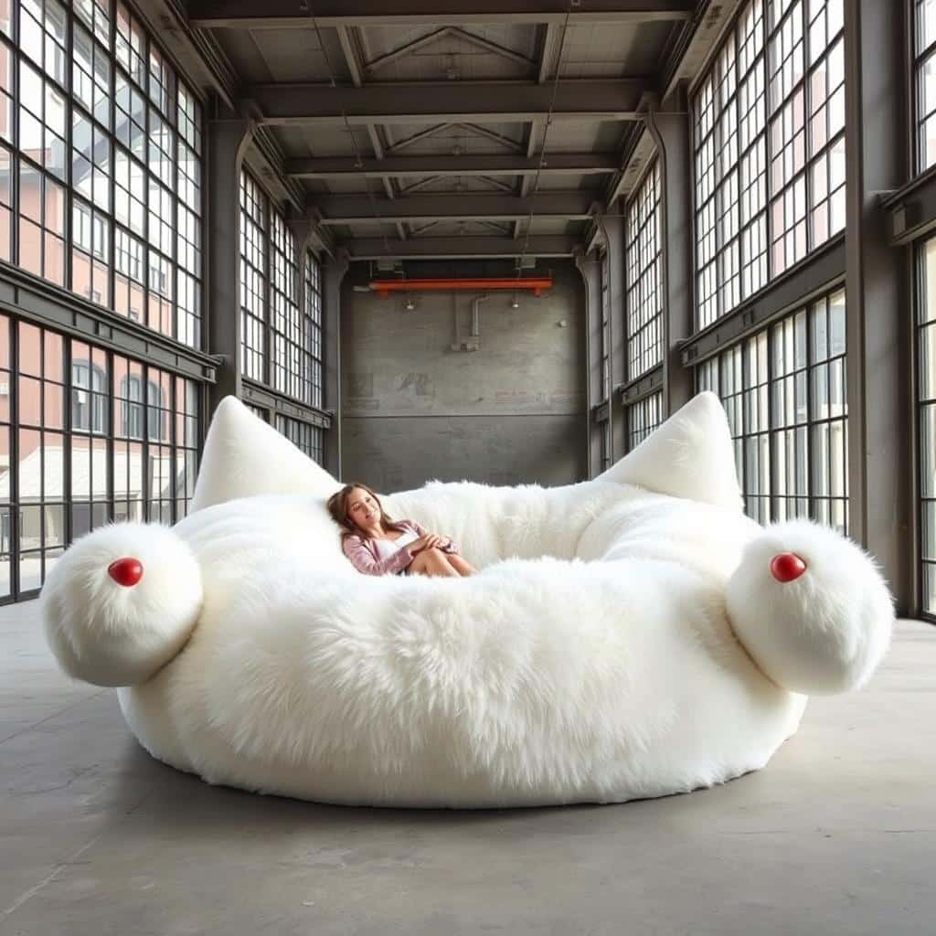 giant cat lounger6