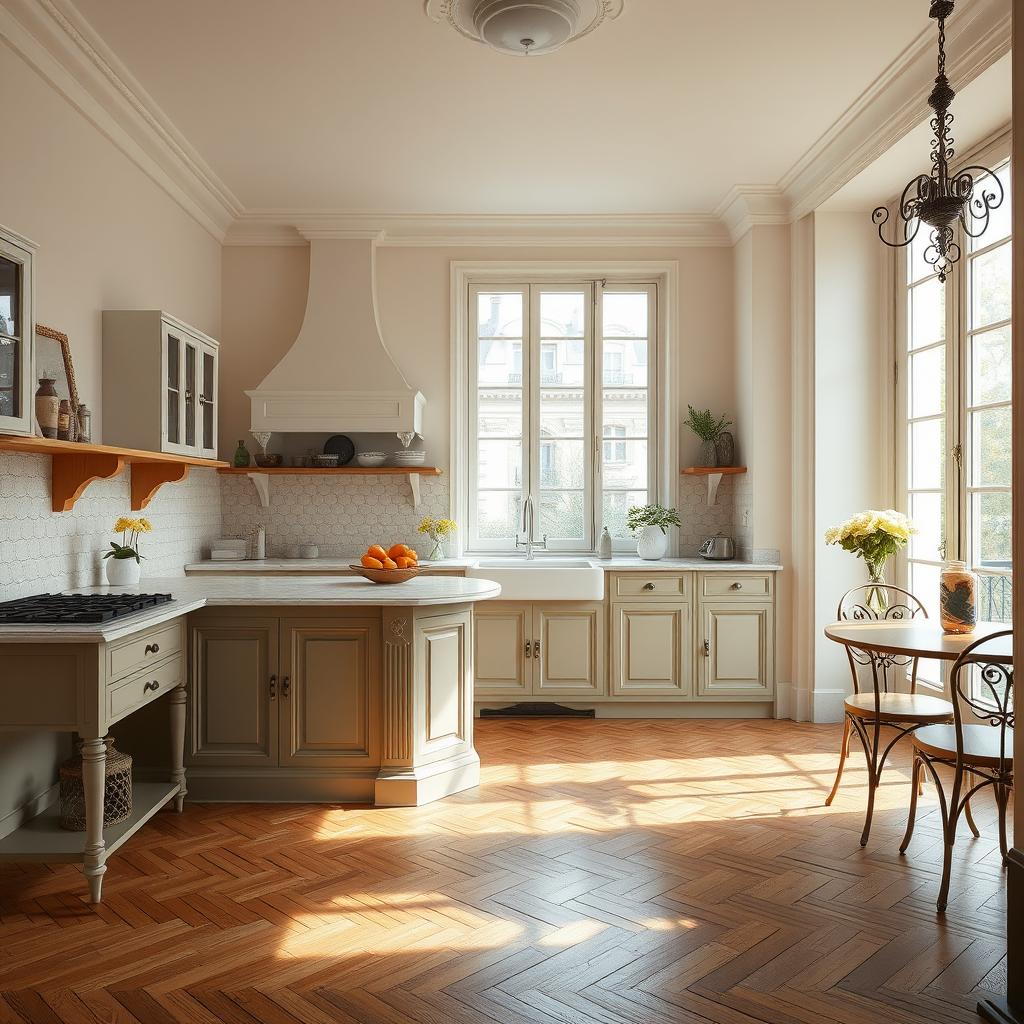 herringbone floors