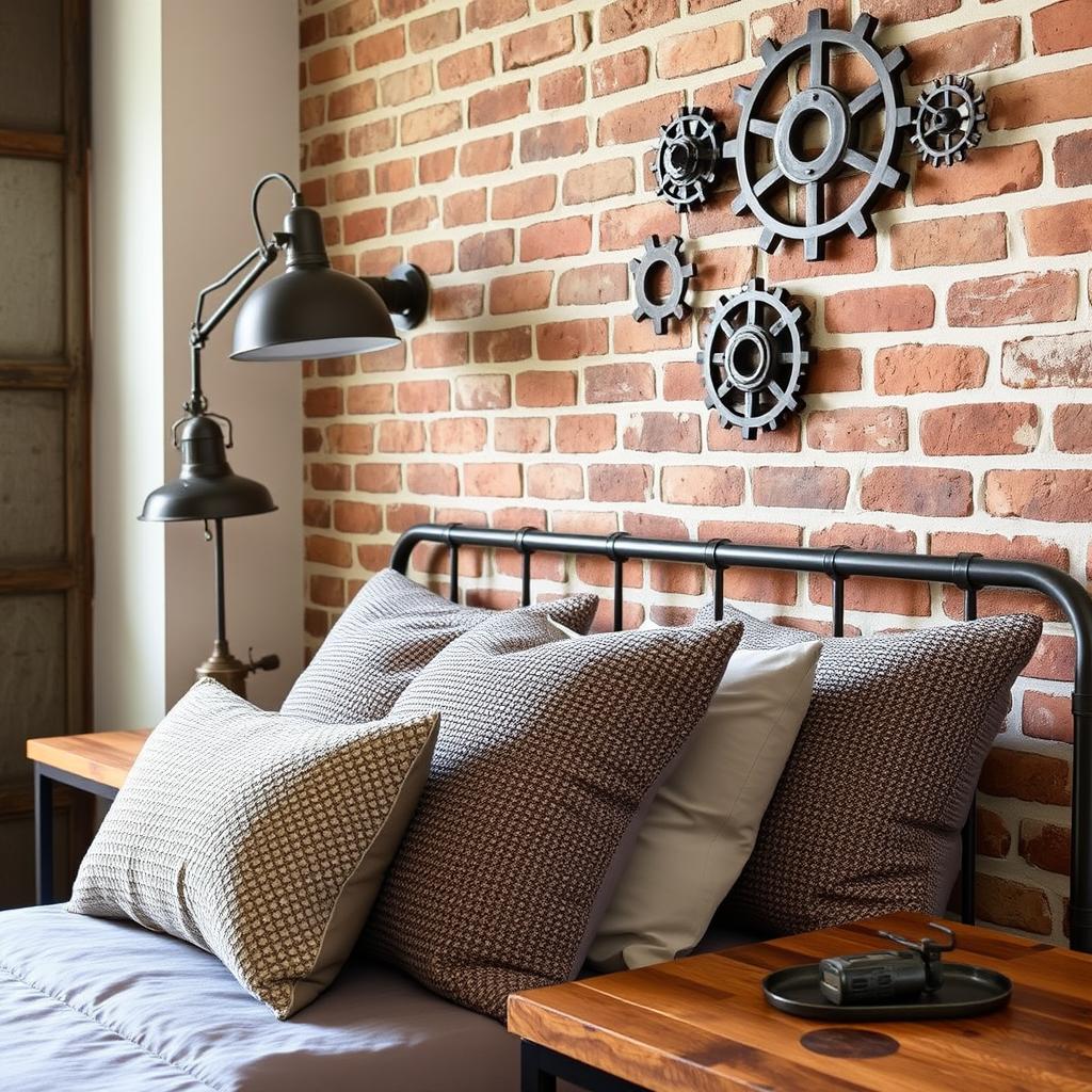 industrial bedroom accessories