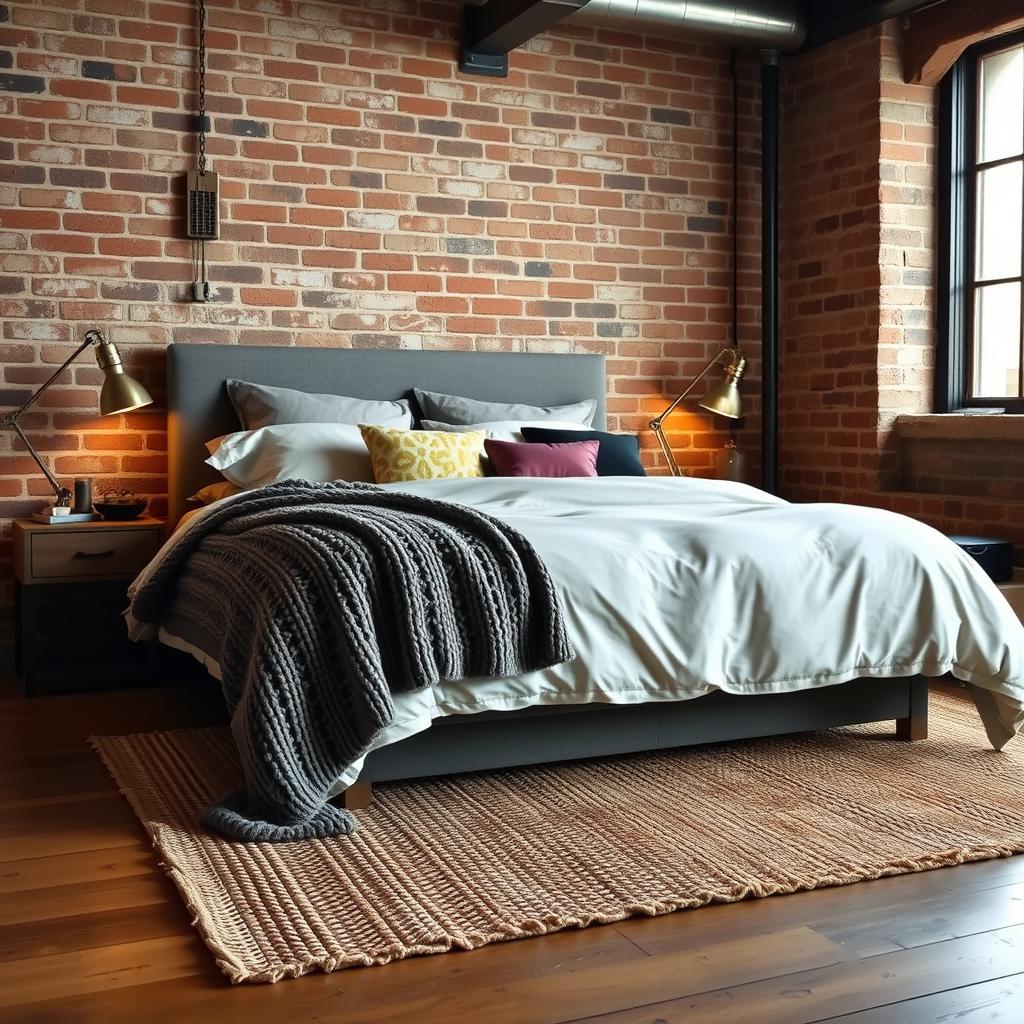 industrial bedroom textiles