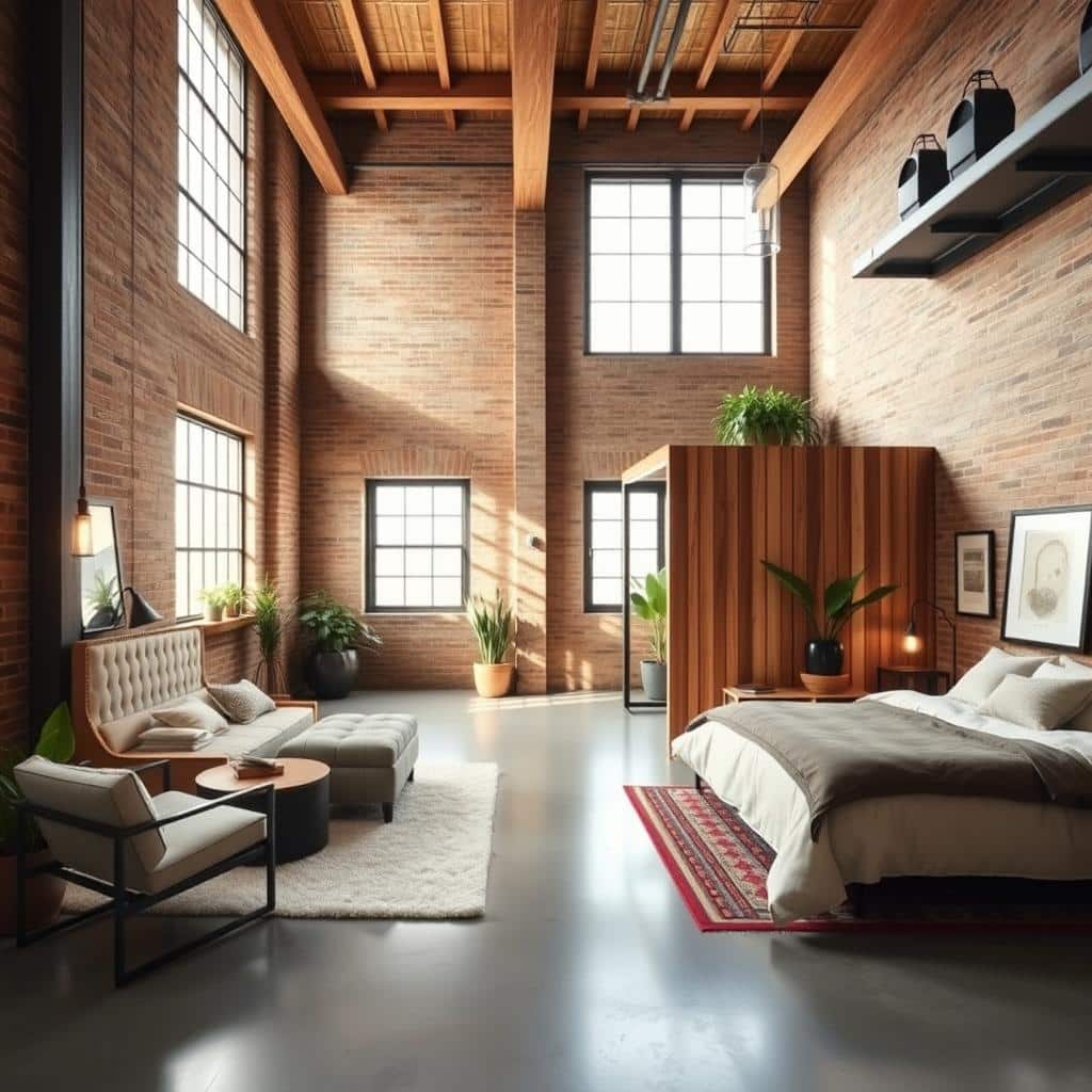 loft bedroom privacy