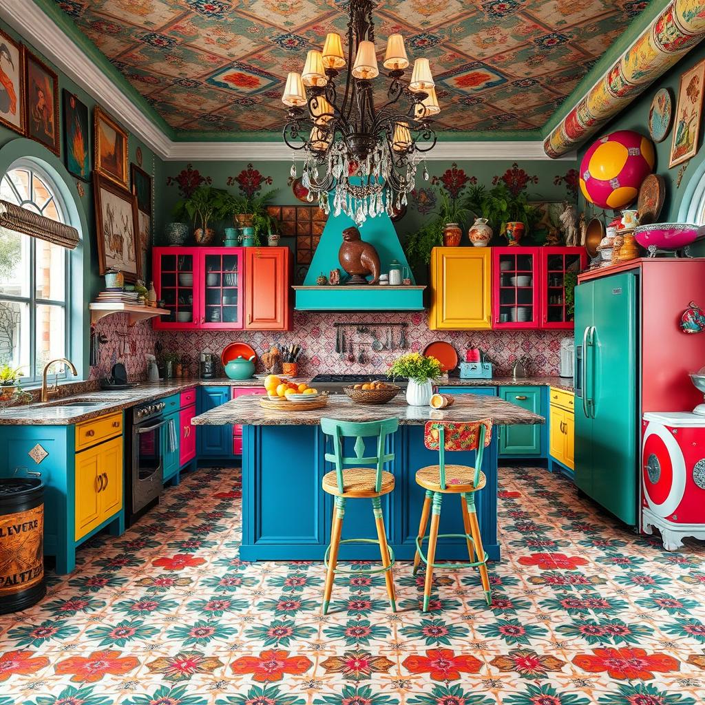 maximalist kitchen design inspiration