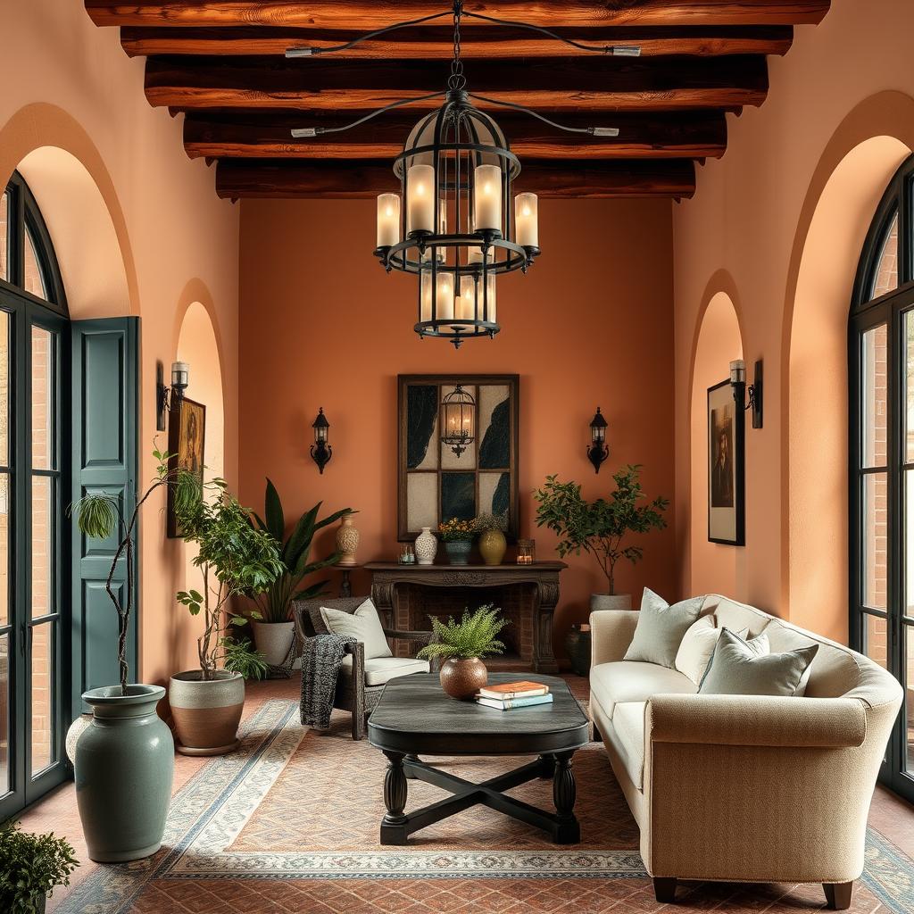 mediterranean interior design colors