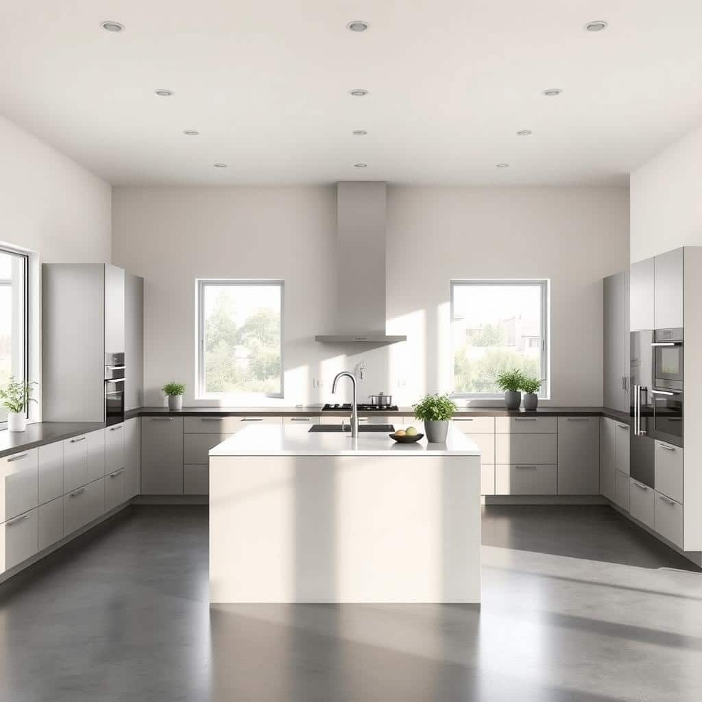 minimalist kitchen