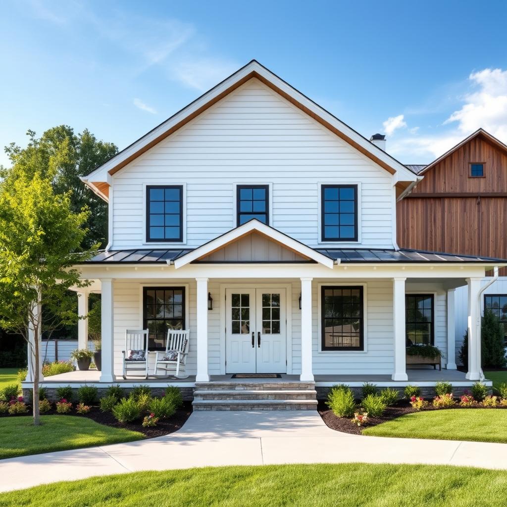 modern farmhouse exterior designs