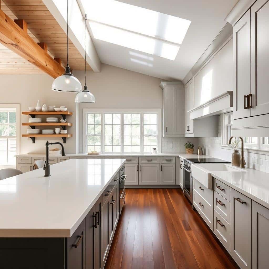 modern farmhouse kitchen