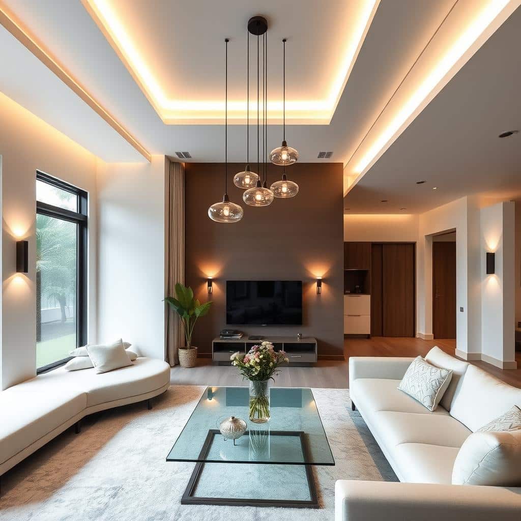 modern interior lighting