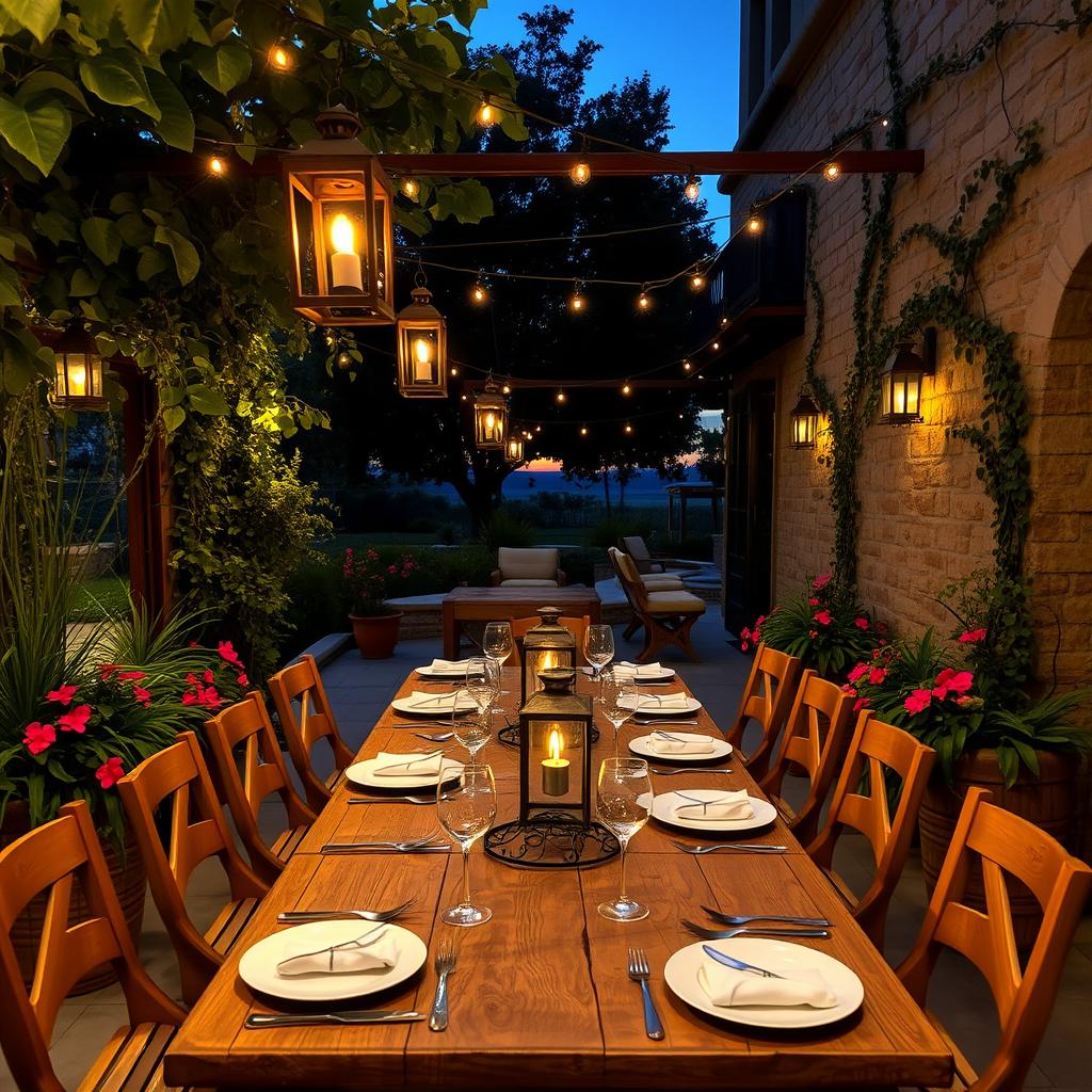 outdoor dining