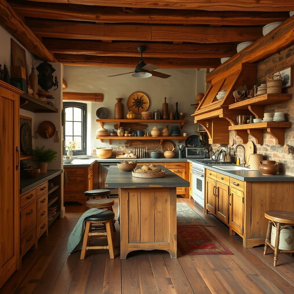 rustic flooring