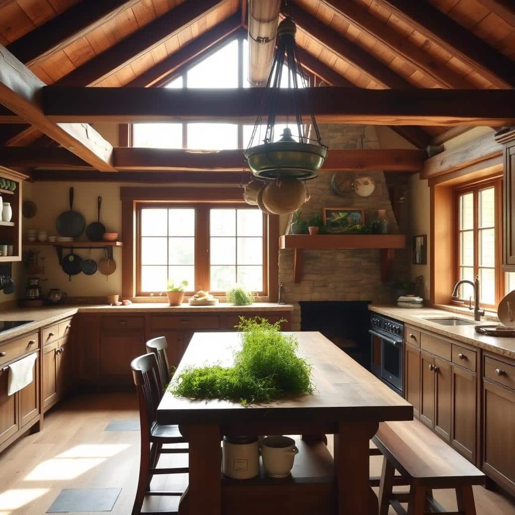 rustic kitchen