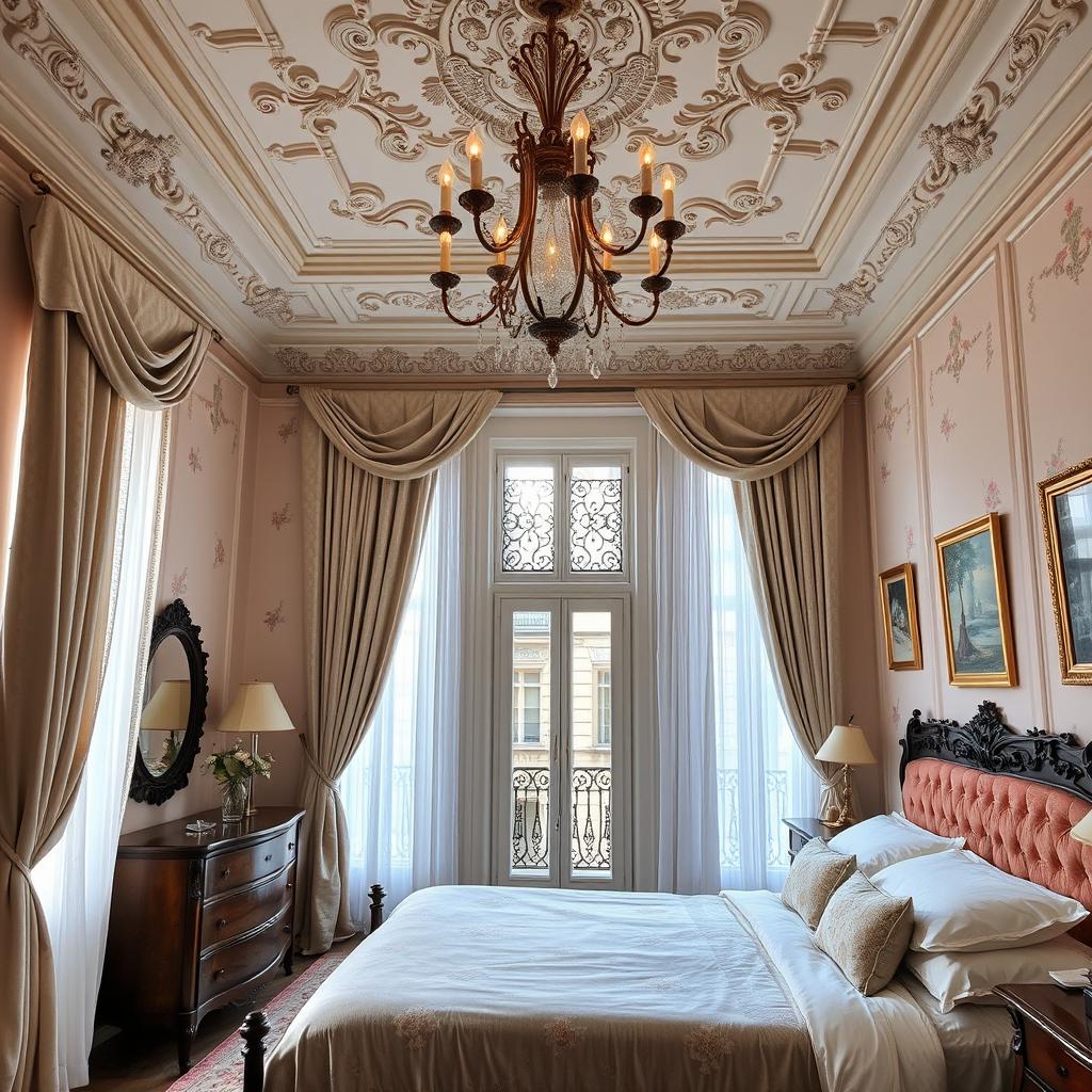 timeless parisian bedroom style