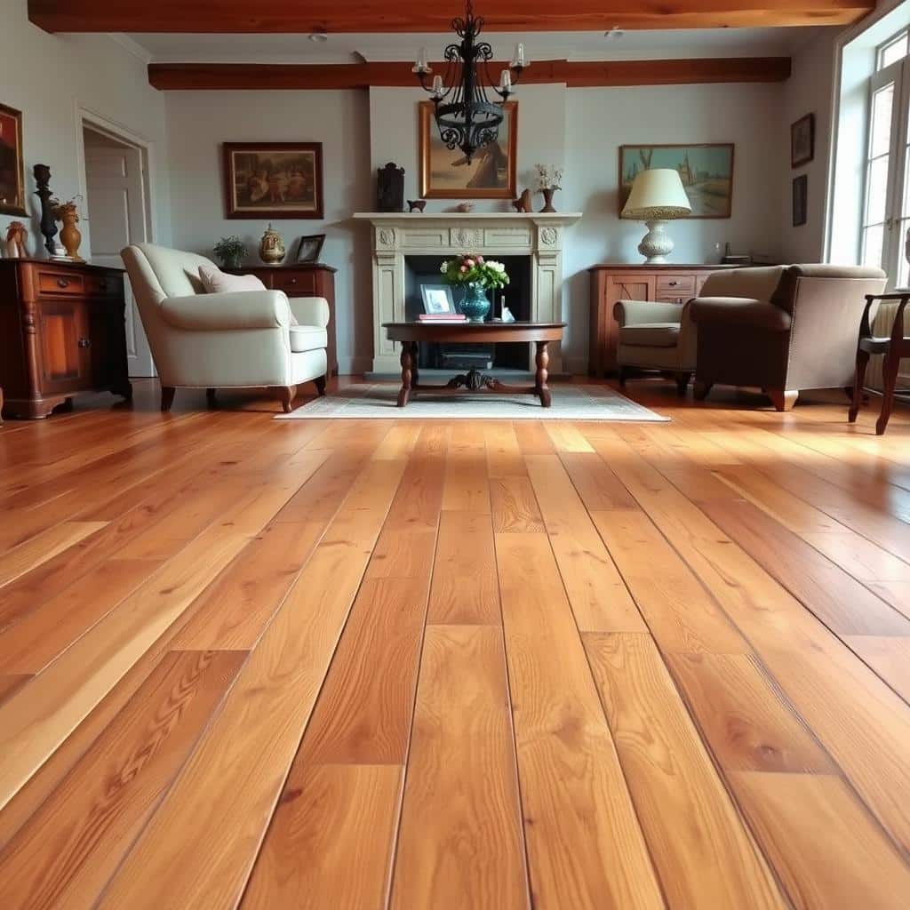 wooden floors